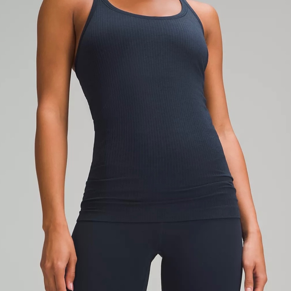 lululemon athletica Black Tank Top